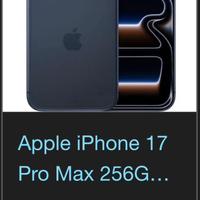 Iphone 17 pro max + applecare++