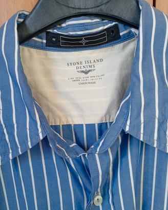 camicia uomo manica corta Stone Island 