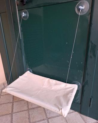 Letto per gatti a forma di amaca con ventose