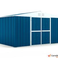 Box lamiera deposito Acciaio 403x269cm blu