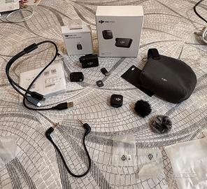 DJI MIC MINI  (1TX + 1RX) + adattatore Lightning