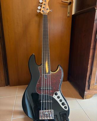Basso Sire FRETLESS senza tasti 5 corde - V7-5 v2