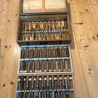 Scalpelli da intaglio, utensili antichi, da museo