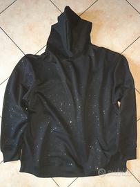 Felpa unisex gliterata XL