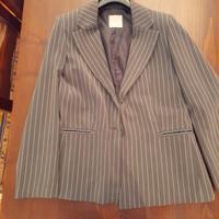 giacca gessata per donna