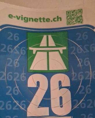 Vignetta Autostrada Svizzera nuova