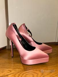 Décolleté in raso di Versace tg. 39