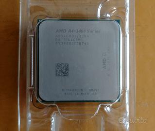 AMD A4-3400
Cpu grafica integrata Socket FM1