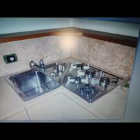 Lavello angolare con piano cottura Foster