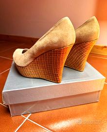 Scarpe donna Positano n.39 in camoscio malto