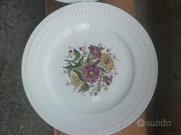 4 piattini in ceramica di laveno