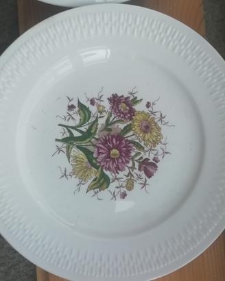 4 piattini in ceramica di laveno