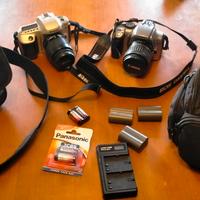 Macchina fotografica canon DS6041 PIÙ NIKON F50 