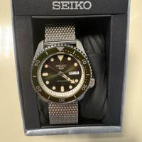 Seiko 5 Sports Orologio Automatico Uomo verde