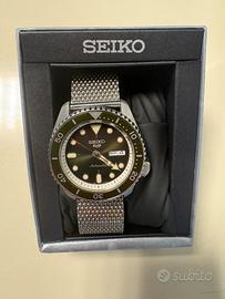 Seiko 5 Sports Orologio Automatico Uomo verde
