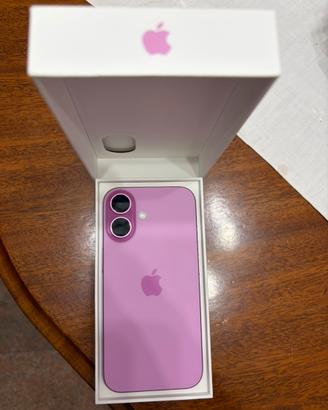 IPHONE 16 ROSA eccezionale garanzia LUGLIO 2027