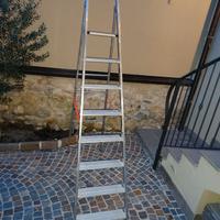 Scala alluminio 8 gradini