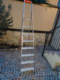 Scala alluminio 8 gradini