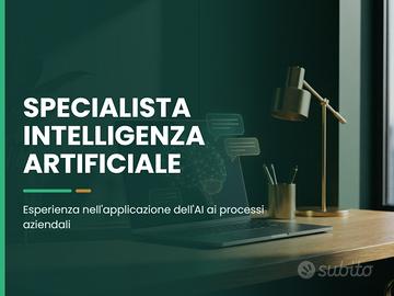 SPECIALISTA INTELLIGENZA ARTIFICIALE