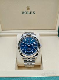 Rolex Sky Dweller 336934 Blu Jubilee Nuovo 2025 