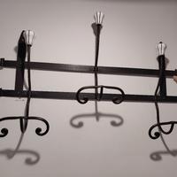 appendiabiti in ferro battuto