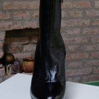 Stivaletti in vera pelle nero