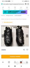 Scarpe Ciclismo Vintage anni 90 fatte a mano