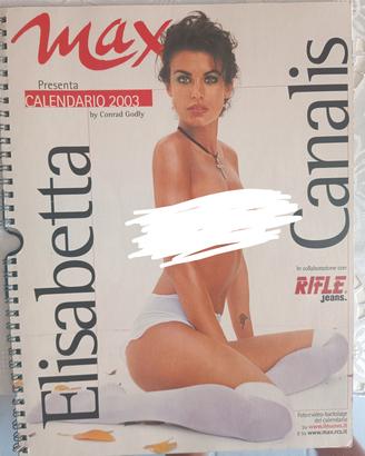 Calendario Max Elisabetta Canalis 2003