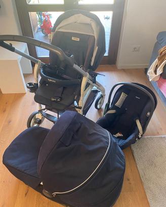 Passeggino Trio Trilogy Inglesina + base isofix