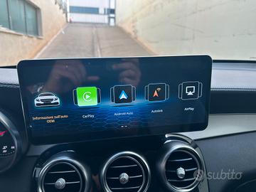MONITOR 12" ANDROID MERCEDES-BENZ GLC / C / V - A