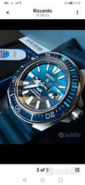 SEIKO KING SAMURAI THE GREAT BLUE PADI EDITION 
