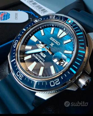 SEIKO KING SAMURAI THE GREAT BLUE PADI EDITION 