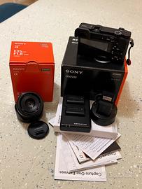 Sony alpha 6500 + obiettivo 35mm f1.8