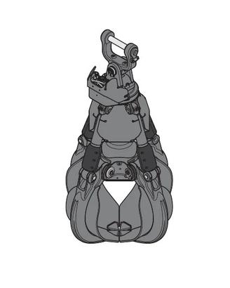 Ricambi polipo liebherr GM65 cilindri valve