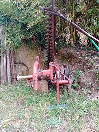 Barra falciante bilama