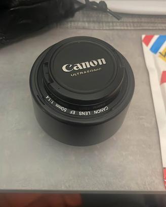 Obiettivo canon ultrasonic 50 mm