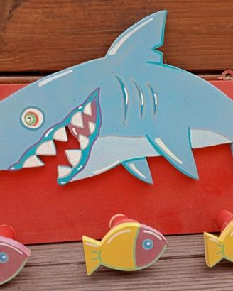 Animal Fun Factory Appendiabiti Legno