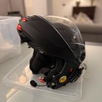 Casco ahiro modulare con interfono cellularline