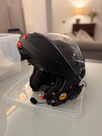 Casco ahiro modulare con interfono cellularline