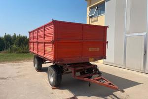 rimorchio agricolo  doppia sfonda ribaltabile