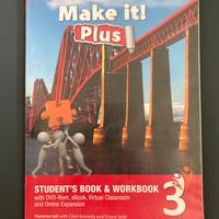 libro scolastico di inglese “make it plus”