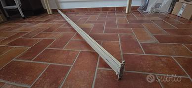 letto matrimoniale in ferro con staffe