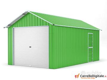 Capanno container box 360x762 verde chiaro