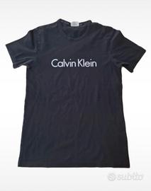 T-shirt Calvin Klein Nera Logo Classico