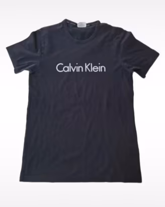 T-shirt Calvin Klein Nera Logo Classico