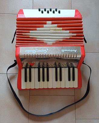 Fisarmonica Antonelli Super Studio Vintage Rossa