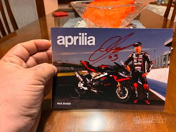 Autografo Max Biaggi