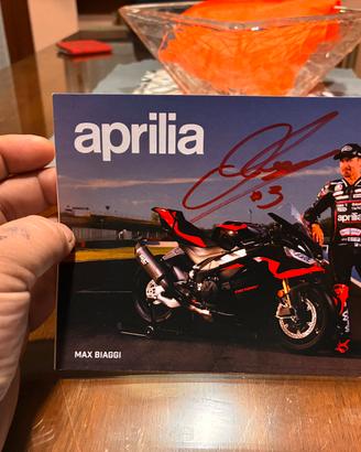 Autografo Max Biaggi