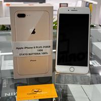 APPLE IPHONE 8 PLUS 256GB - STATO BATTERIA 100%