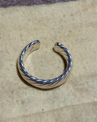 argento 925 anello fede Etnico Massiccio 